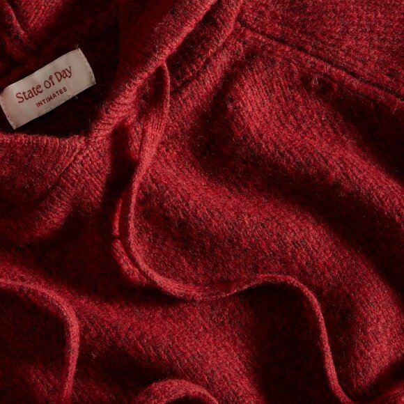 #170 State of Day Women's Indulge & Rest Loungewear Tunic Hoodie - Picture 3 of 4